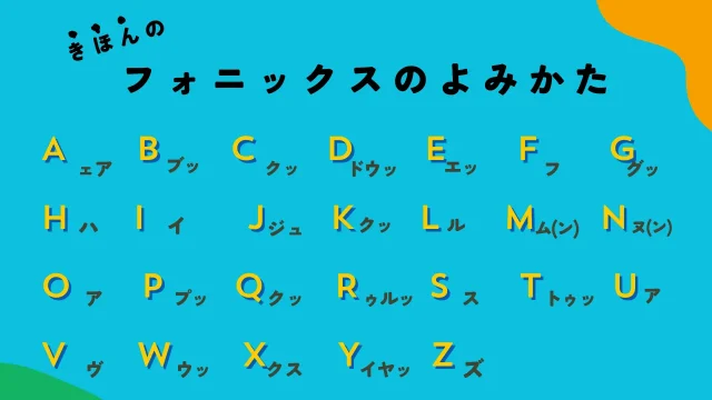 フォニックス発音表　一覧